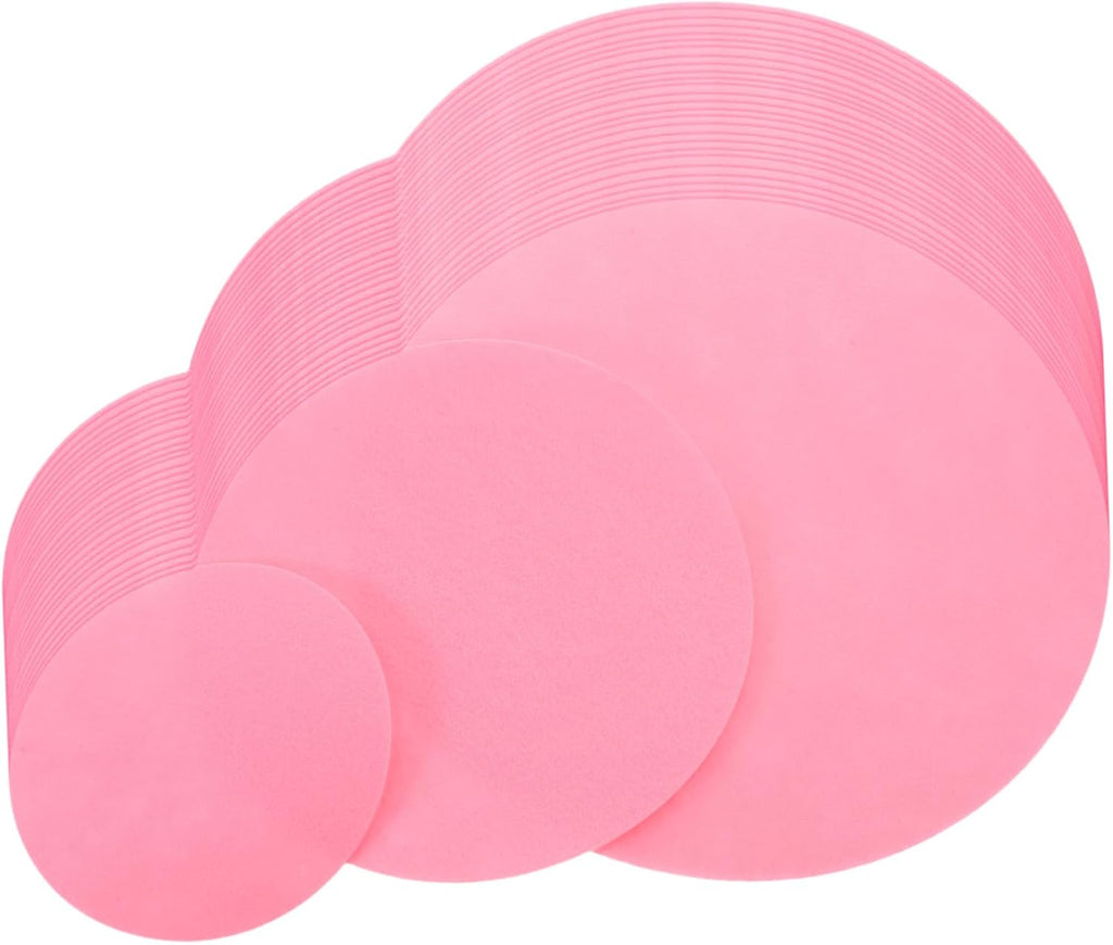 48pcs Round Felt Plate Dividers Thick Dish Protectors Heat Resistant Pan Separators for Cookware Storage Soft Saucer Protectors for Kitchen Organization