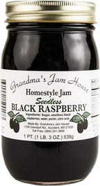 Grandma's Seedless Black Raspberry Jam - 16oz Jar