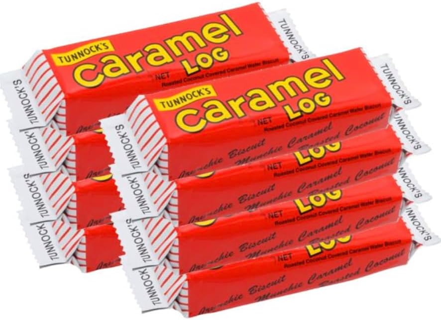 Tunnocks Caramel Log 8pk