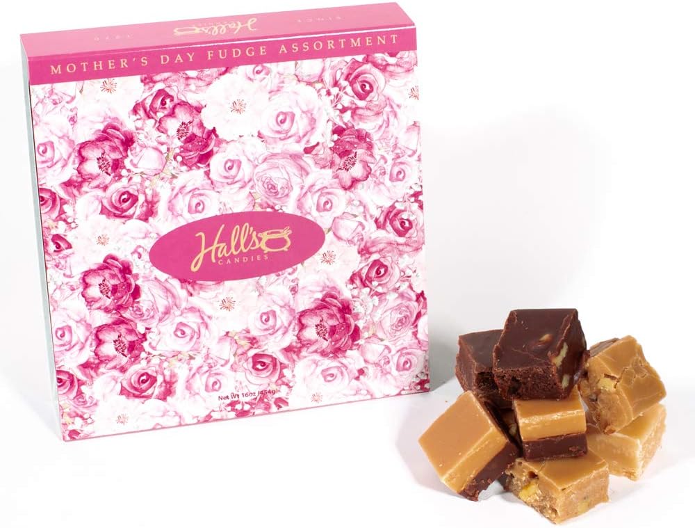 Mother's Day Assorted Fudge Gift Box, 16 oz.