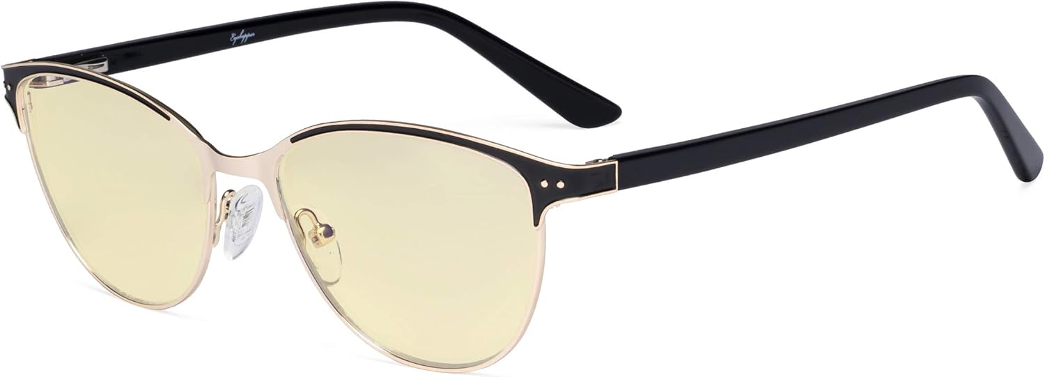 Eyekepper Ladies Blue Light Filter Blocking Glasses - Cateye Computer Eyeglasses Women