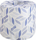 Genuine Joe Standard Bath Tissue, 3" x 4", 2-Ply, 400 Sheets/Roll, 96 Count