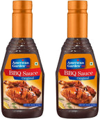 American Garden Original BBQ Sauce, 18 oz Bottles, 4 Pack, Versatile Grilling and Dipping Sauce, Classic Sweet and Tangy Flavor