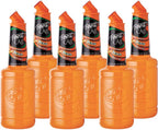 Finest Call Premium Peach Fruit Puree Drink Mix, 1 Liter Bottle (33.8 Fl Oz), Pack of 6