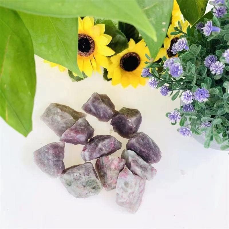 Wholesale Bulk Natural Stone Raw Crystal Rough Mineral Plum Blossom Tourmaline 200G