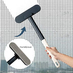 Window Screen Cleaner Brush,Mesh Screen Lint Brush,Window Screen Cleaning Brush Washing Equipment, Multifunctional Cleaning Brush(Blue)