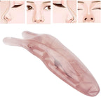Nose Massager, Nose Scraping Bar, Resin Lifting Clips Roman Slimming for Women Brown