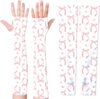 Gardening Sleeves, Farm UV Sun Protection Cooling Arm Sleeves with Thumb Hole