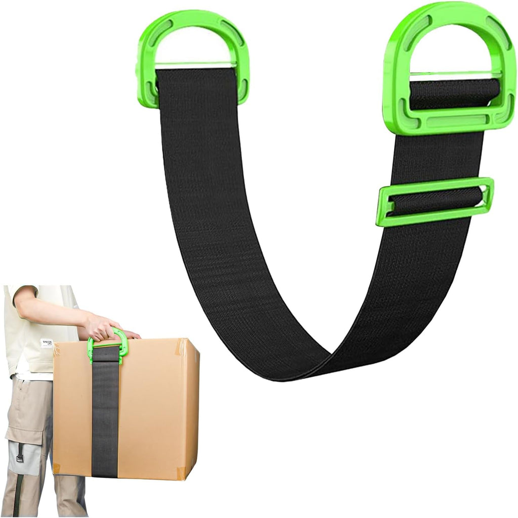 Adjustable Moving Straps Support up to 400lbs, Hand-held for Furniture, Boxes, Firewood, Appliance, Benches, 1 Pack