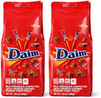 Daim Chocolate Bags - 200g Individual wrapped Daim Chocolates, 2 Pack
