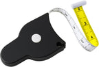 Perfect Body Tape Measure - 80 Inch Automatic Telescopic Tape Measure - Retractable Measuring Tape for Body: Waist, Hip, Bust, Arms, and More (Black - 80 inch)