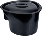 Travel Urine Pot Plastic Chamber Pot Spittoon Chamber Bucket Plastics Seat Urinal Toilet Elderly Urinal Toilet Spittoon with Lid for Women Patients 5L