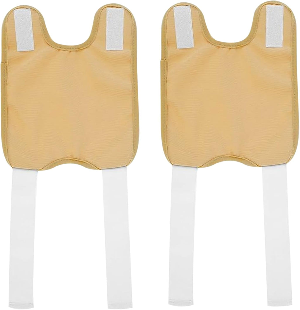 Castor Oil Pack Reusable Leakproof Castor Oil Pack Wrap Thickened Fastening Tape Waterproof Castor Oil Knee Pack Wrap for Knee 1 Pair.