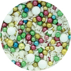 Purple Cupcakes Vintage Christmas Sprinkle Mix - 90g