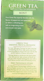 Twinings Green Tea And Mint 20'S 40G