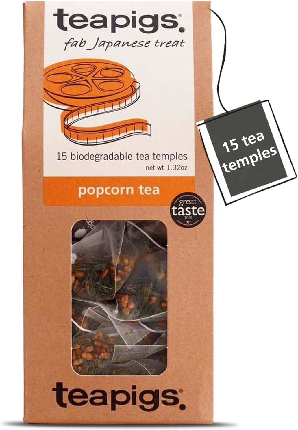 Teapigs Popcorn Tea 15 Temples