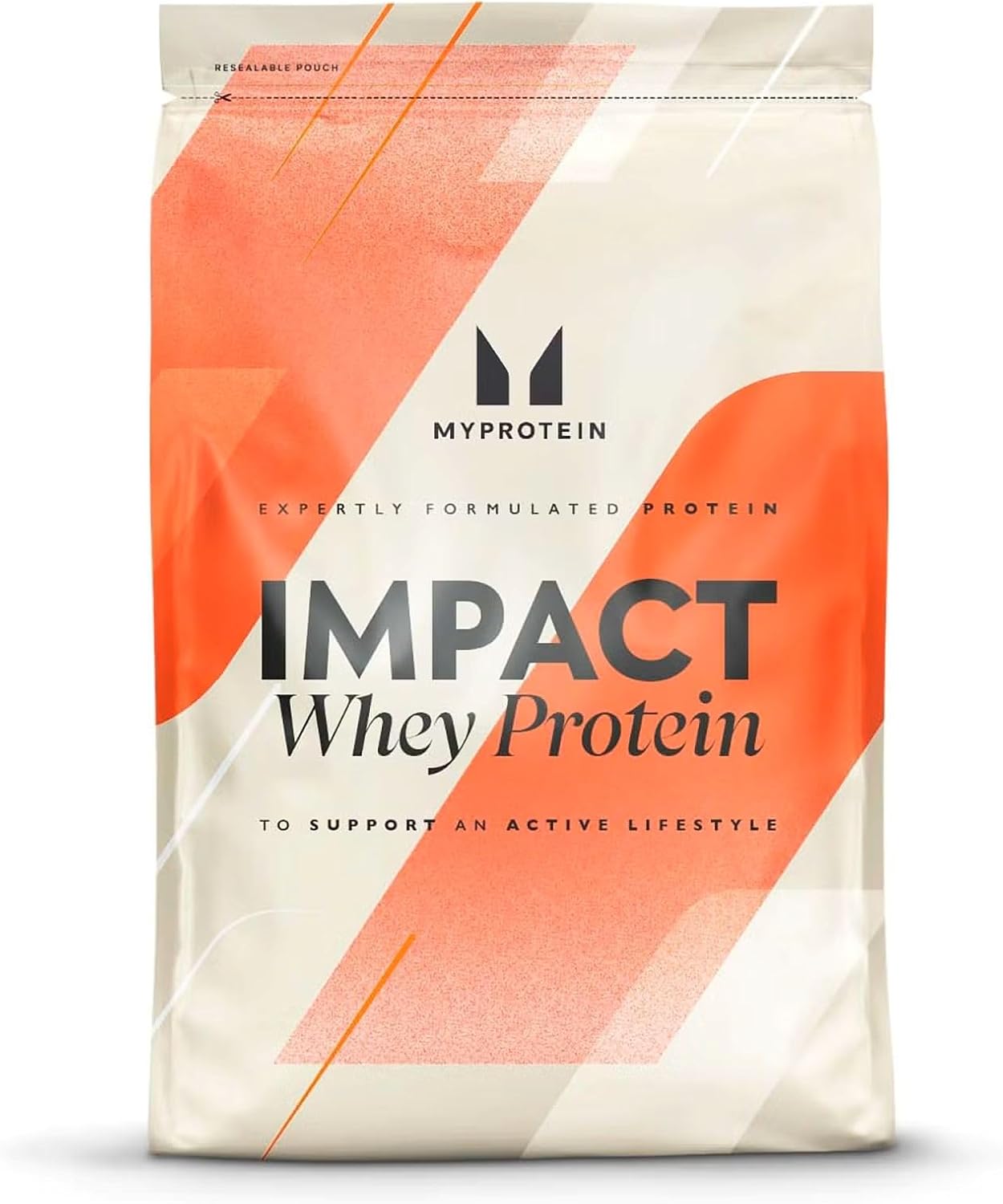 Myprotein Impact Whey Protein Powder, 5.5 Lbs (75 Servings) Unflavored, 22g Protein & 5g BCAA Per Serving, Protein Shake for Superior Performance, Muscle Strength & Recovery, Gluten Free