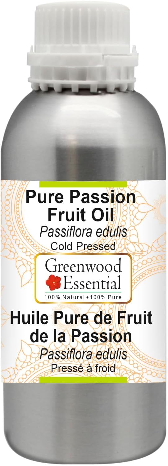 Greenwood Essential Pure Passion Fruit Oil (Passiflora edulis) Cold Pressed 1250ml (42 oz)