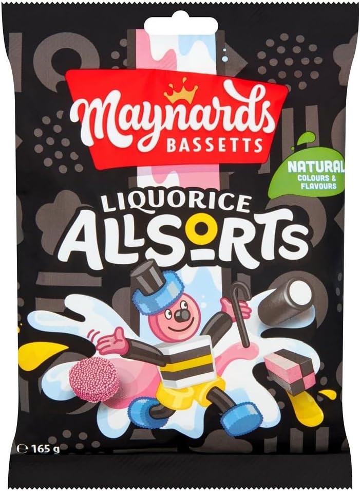 Bassett's Liquorice Allsorts (165g) - Pack of 2