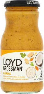 Loyd Grossman Korma Curry Sauce (350g)