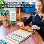 Reusable Paper Towels - Value Pack of 24 Paperless Paper Towels! - 100% Cotton, Super Soft, Absorbent, Washable and Made To Last