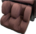 Full Body Massage Chair Cover-Shiatsu Slipcover Recliner Chair Cover,Universal Washable Stretch Fabric Armchair Slipcovers,Dust Protection Sofa Covers,Brown,Foot