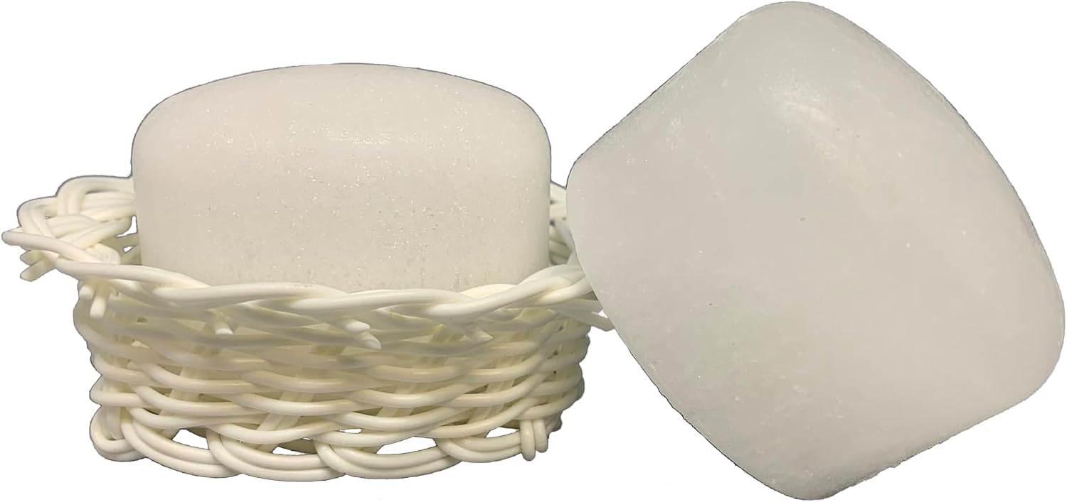 Thai Deodorant Stone Crystal Stone in Basket