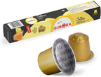 Gimoka Espresso Pods Lemon Tea 100 Aluminum Capsules Compatible with Nespresso