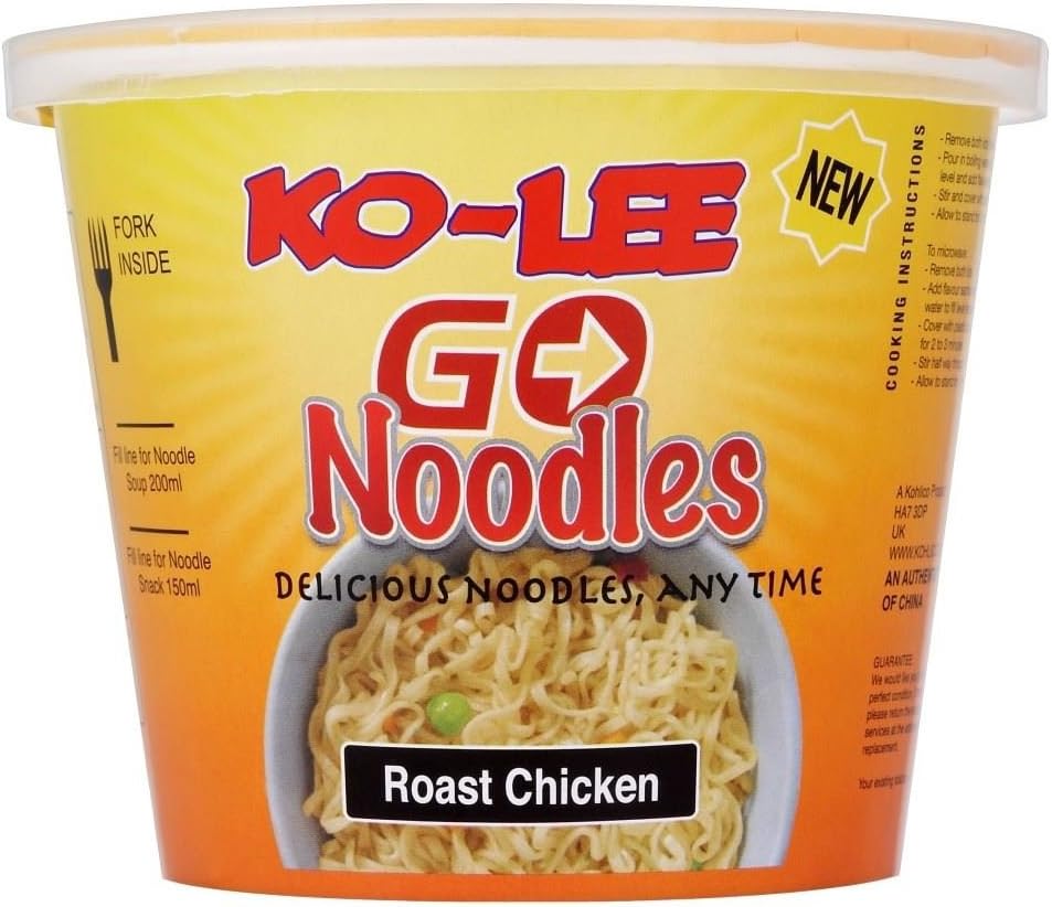 Ko-Lee Go Noodles Roast Chicken (65g) - Pack of 6