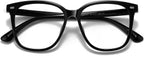 Oversized Blue Light Blocking Glasses for women, Computer Reading, Anti Glare, Reduce Eyestrain