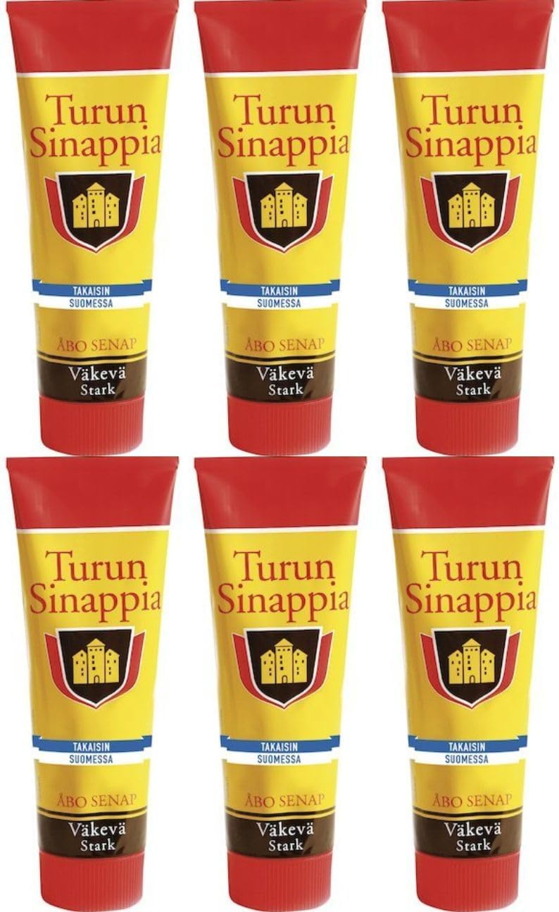 TURUN ISO Strong Mustard 275g FINLAND (set of six)