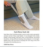 Sock Aid Helps You Put on Your Socks,Reduces Back Strain by Sock Horse
