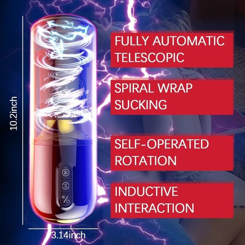 JITEM Men's Fitness Equipment, Intelligent Heating, Scene Voice, USB Fast Charging, Strong Power