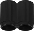 Luxshiny 2pcs Roller Rod Replacement Part Mop Handle Protective Cover Non-Slip Plastic Mop Extension Sleeve Accessory for Cleaning Poles Compatible with 22/25mm Telescopic Rods