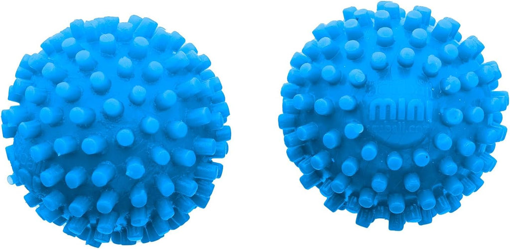 Dr. Cohen's acuball-Mini - Heatable Deep Tissue Massage Ball - Trigger Point Massage Therapy for Myofascial Release - Spiky Foot & Back Massager Ball for Targeted Pain Relief (Pack of 2)