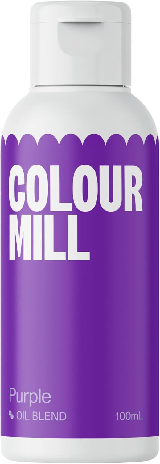 Colour Mill Oil-Based Food Coloring, 100 Milliliters (Purple)