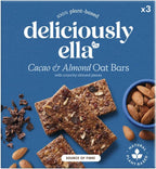 DELICIOUSLY ELLA Cacao & Almond Oat Bars, 50 GR