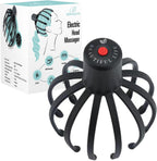 Head Massager Scalp Electric with 3 Modes, 360 Degree Head Massager Rechargeable Portable, Head Scratcher for Stress Relax