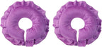 Amosfun Face Massage Pillow for Spa and Beauty Salon 2-Pack Soft Cotton Travel Cushion 11.81X11.02X3.93In Support Pillow for Face Down Massage and Relaxation