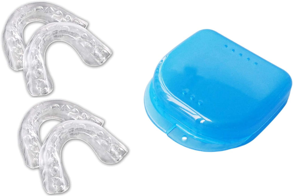 Whiter Smile Labs Teeth Whitening Trays - BPA Free - Thin Moldable Mouth Trays Form Perfectly to Each Tooth (4 Trays)