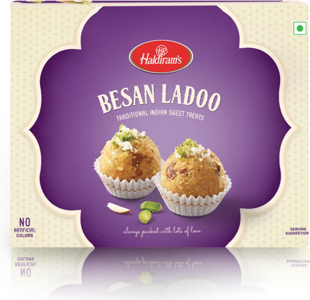Haldiram Besan Ladoo (Freshly Packed) 400 Gram