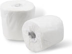 PSBM Toilet Paper, 192 Rolls, 2-Ply, 500 Sheets per Roll, Soft, 100% Recycled Paper Absorbent and Convenient for Personal Hygiene and Environmental Care