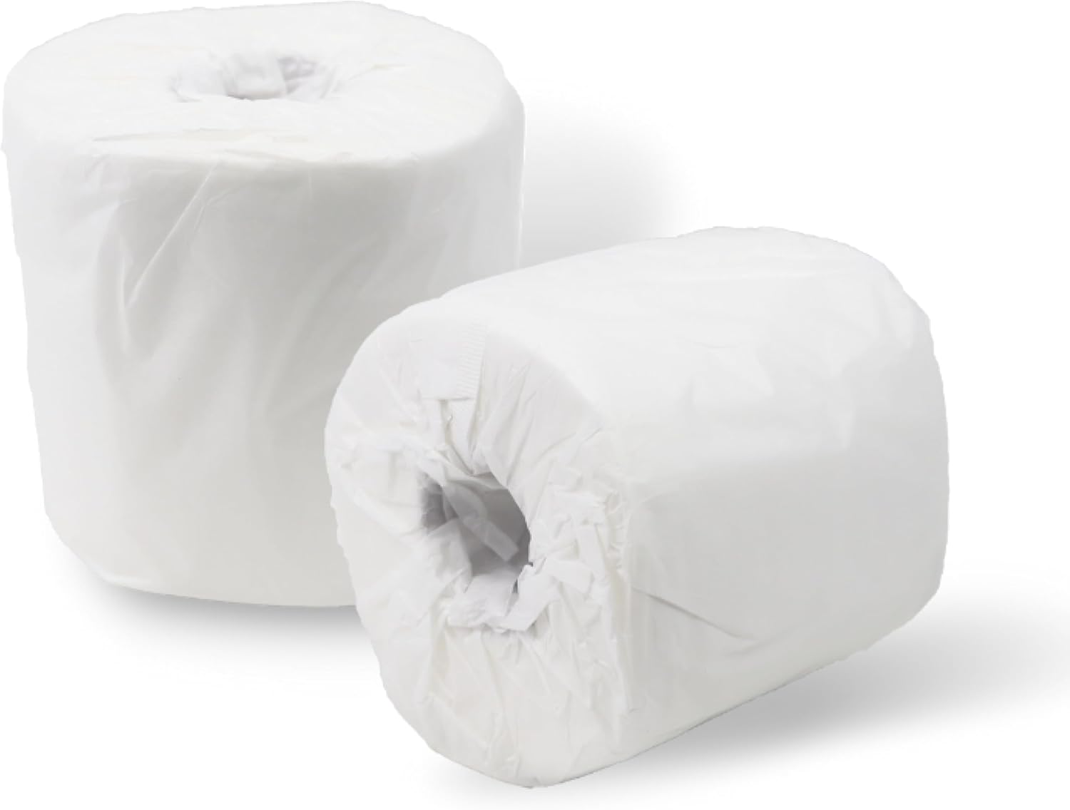 PSBM Toilet Paper, 192 Rolls, 2-Ply, 500 Sheets per Roll, Soft, 100% Recycled Paper Absorbent and Convenient for Personal Hygiene and Environmental Care