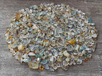 WHOLESALE Natural Semi Tumbled Lemon Topaz Gemstone Chips, Lemon Topaz Crushed Mini Crystals, Undrilled Crystal Chips (Lemon Topaz, 1 Pound)