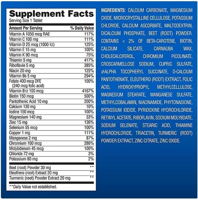 Men's Daily Multivitamin Tablets, 275 ct.