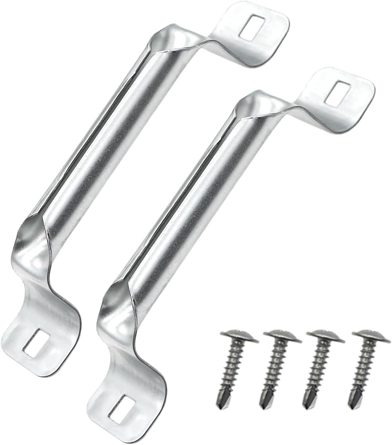 Heavy Duty Garage Door Lift Handle, 2 Pack Rolled Grip Lift Handle, Compatible with All Residential Doors