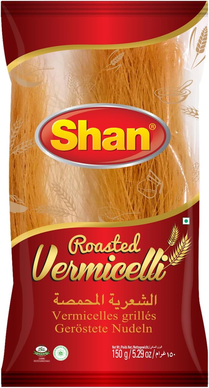 Shan - Roasted Vermicelli, 5.29 oz (150g), Traditional Taste, Easy to Cook, Vegetarian