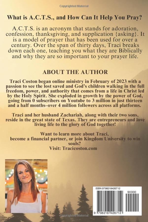 A.C.T.S. PRAYER: A 30 Day Devotional