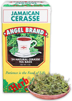 Angel Brand Cerasse Tea Bags Jamaican 24 – Bitter Melon Tea for Detox. - Most popular teas in Jamaica with Health Benefits and Delicious Flavor Profile