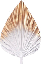The Baked Studio - The Original Dried Palm Spears For Cake Decorating & Craft Projects (Gold & White Ombre)